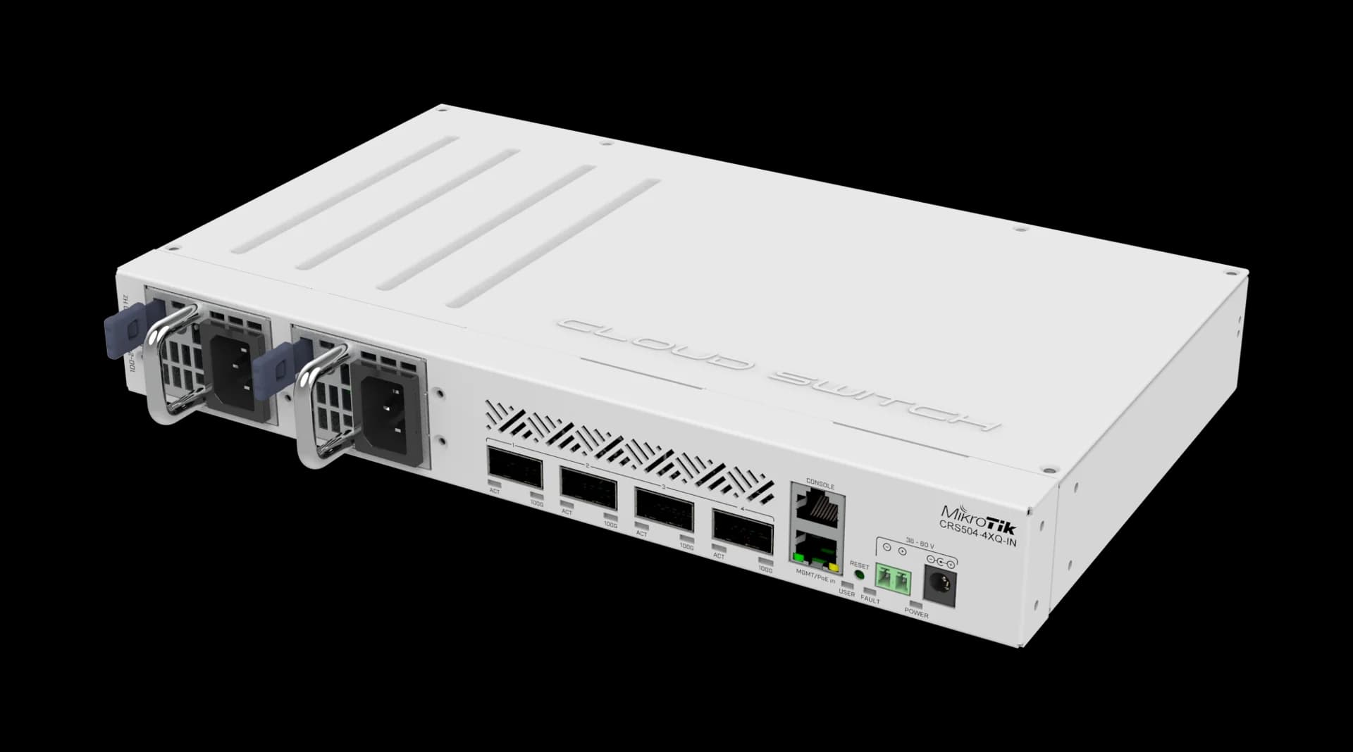 MikroTik CRS504-4XQ-IN، تصویر رسمی ۱